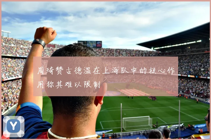 周琦赞古德温在上海队中的核心作用称其难以限制